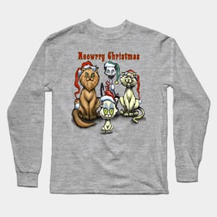 Meowrry Christmas Long Sleeve T-Shirt